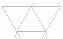 Пирамидка оригами – модель из купюры своими руками