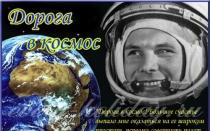 Официальное поздравление с днем космонавтики в прозе Поздравление с днем рождения космонавту в прозе